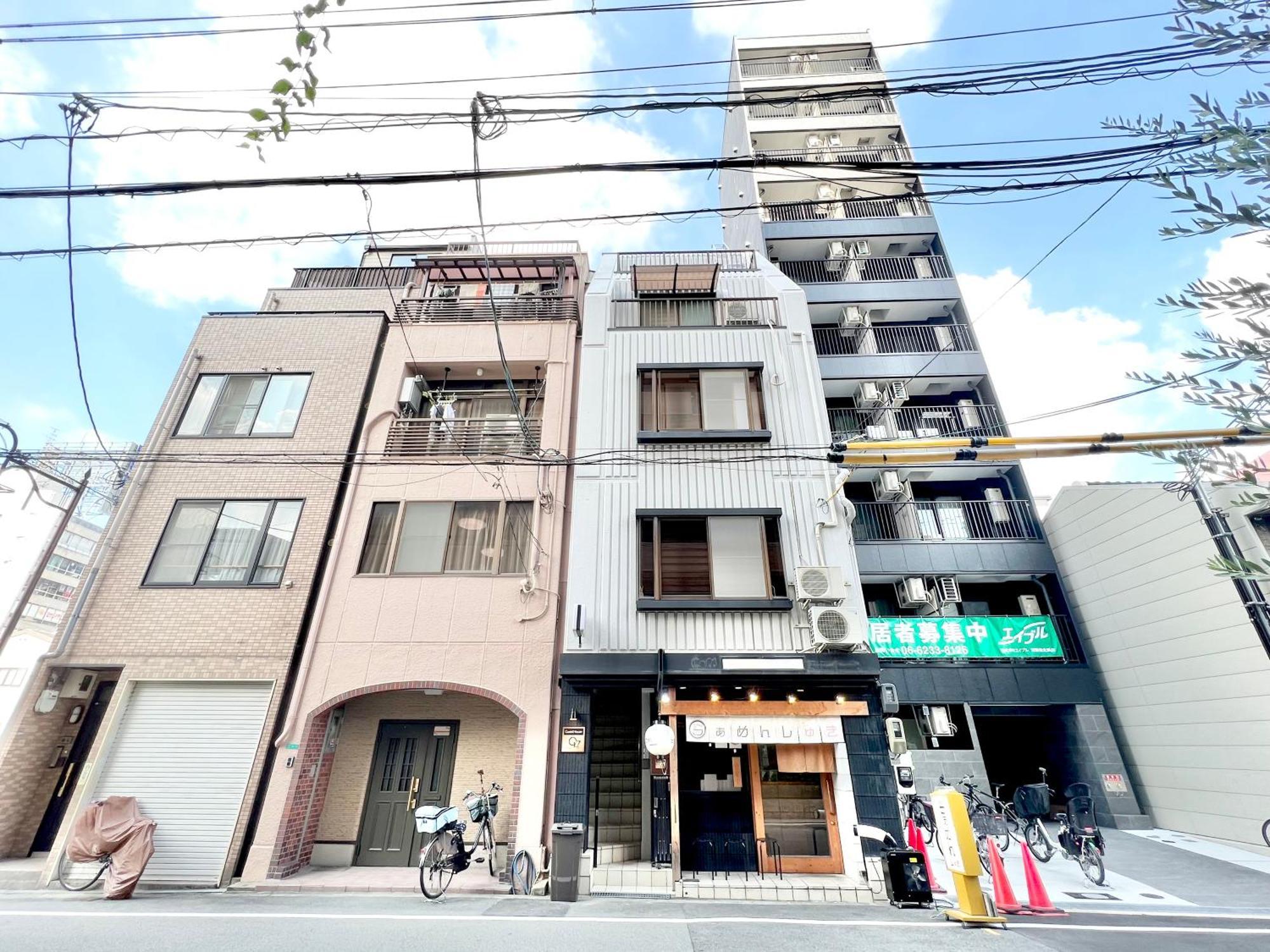 関空直行,駅3分一軒家guesthouse017大阪,3線利用,難波,心斎橋,道頓堀直行10分,奈良,Usj直行30分 エクステリア 写真